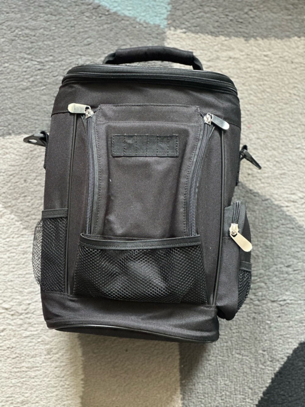 PGA TOUR Black Duffel-Style Golf Carry Bag - Picture 3 of 4
